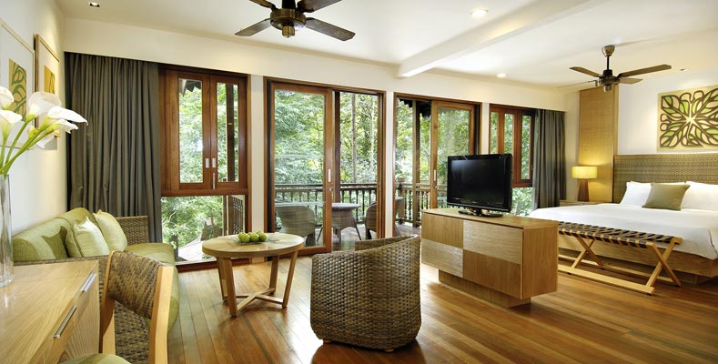 Berjaya Langkawi Resort - Rainforest Studio - Living Area Side View